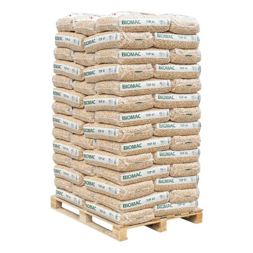 Dřevěné pelety TOP A1 – paleta 1 050 kg