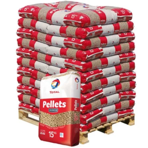 Total Pellet Premium – Prémiové dřevěné pelety ENplus A1